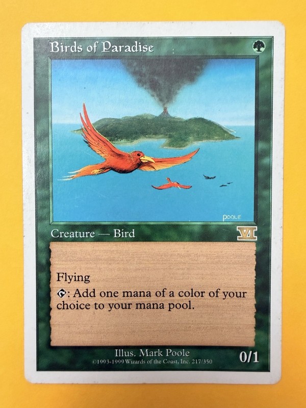 MTG Birds of Paradise 4th and 6th edition gallery