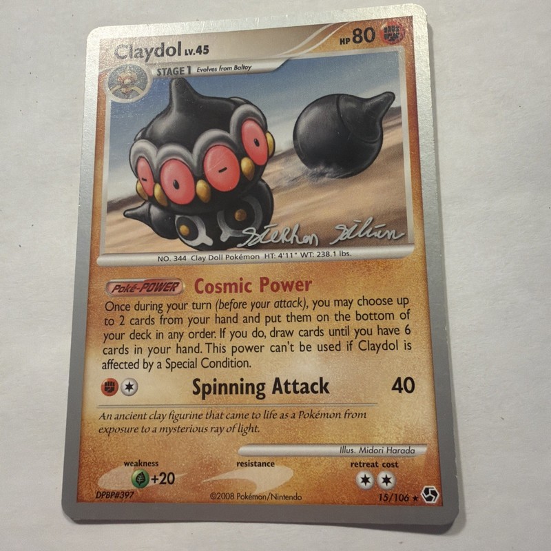 Claydol – 2009 (Stephen Silvestro) 15/106 World Championship Decks Regular