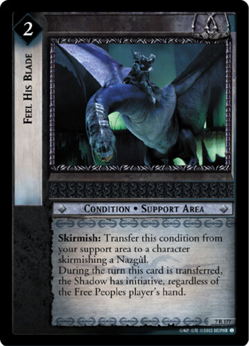 4x Feel His Blade – 7R177 Light Play The Return of the King