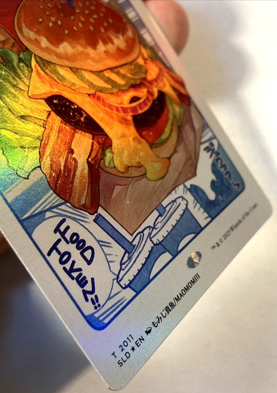 MTG Food Token RAINBOW FOIL Secret Lair Drop 2011 NM gallery