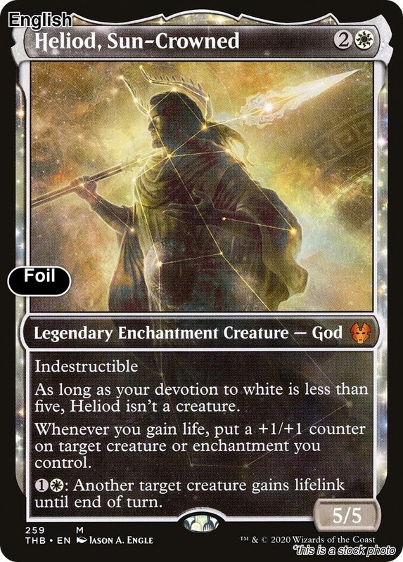 Heliod, Sun-Crowned (Showcase) EN [THB – 259] – NM [Foil] TCG MTG