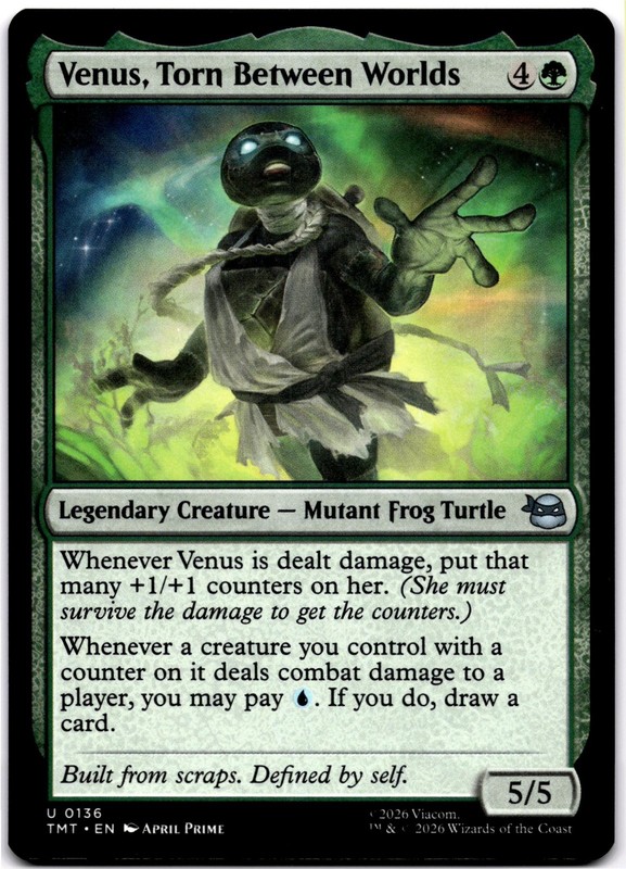 Venus, Torn Between Worlds U Teenage Mutant Ninja Turtles 136 TMT Cliff Childs