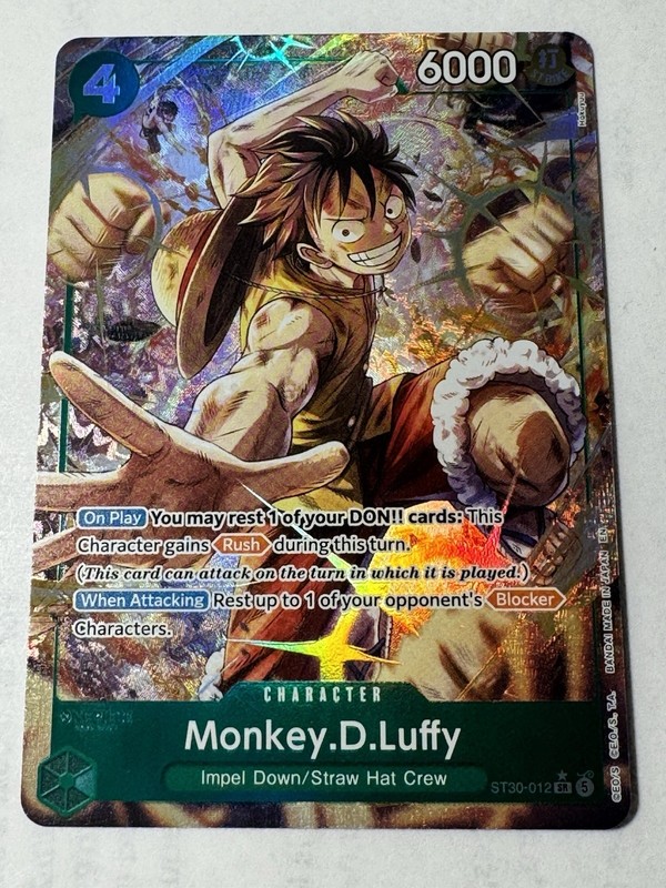 Monkey.D.Luffy ST30-012 Starter Deck EX: Luffy & Ace ST-30