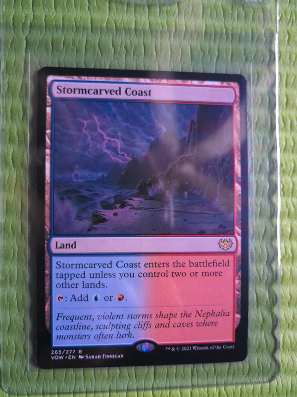 Stormcarved Coast 265 Magic the Gathering Innistrad: Crimson Vow Rare MTG