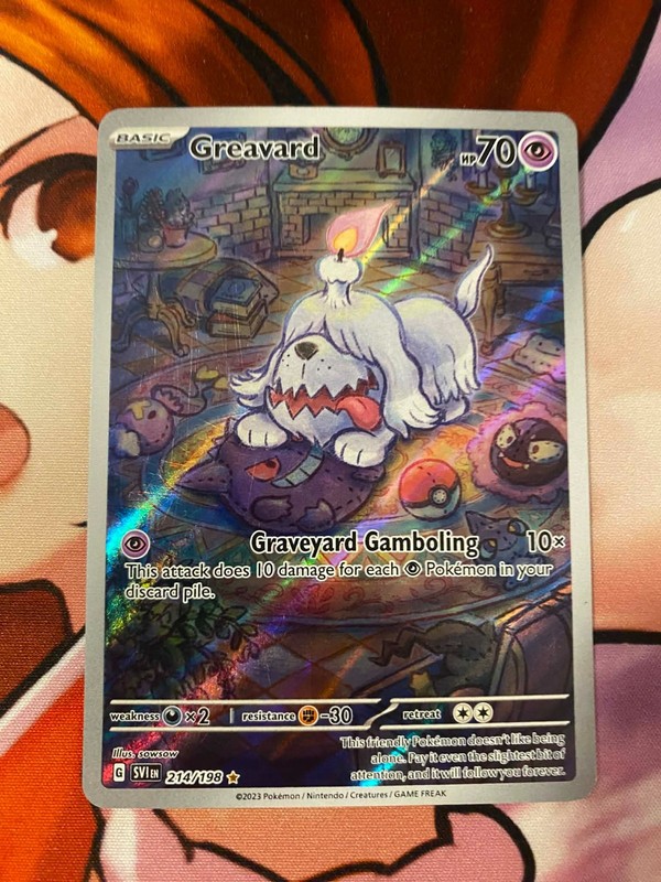 Greavard – 214/198 – SV01: Scarlet & Violet Base Set – 214/198 – Near Mint IR