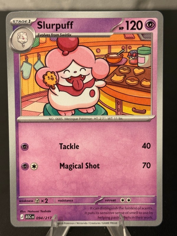 Slurpuff – Uncommon ME: Ascended Heroes 094/217 NM
