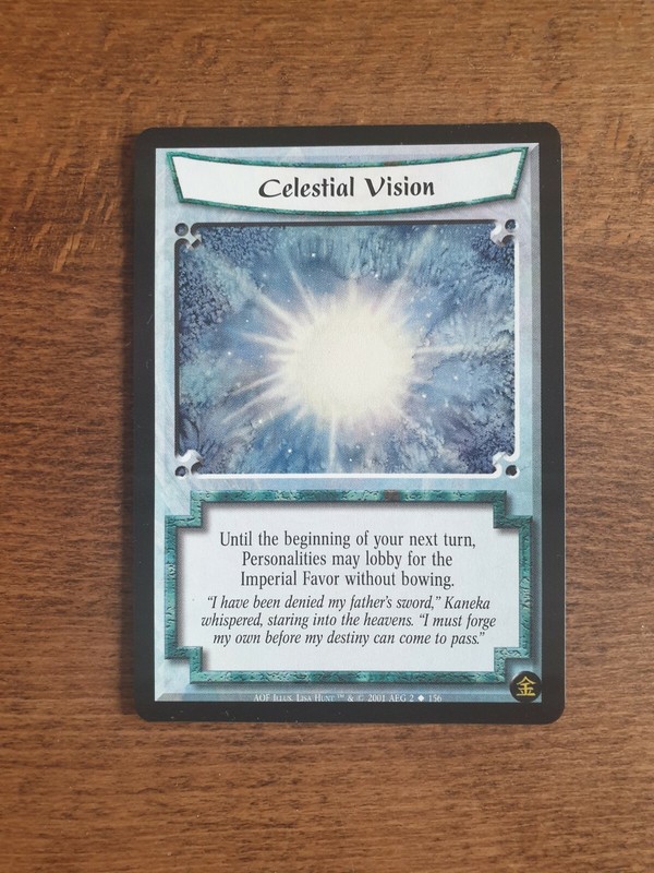 Legend of The Five Rings CCG – An Oni’s Fury – Singles – 2001 – Various