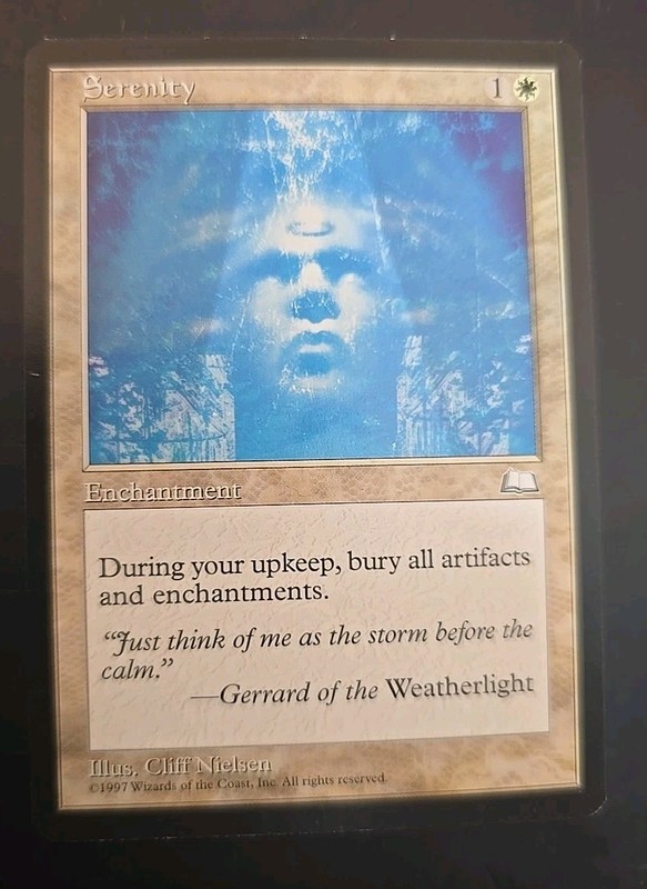 Serenity Weatherlight MTG Regular Near Mint