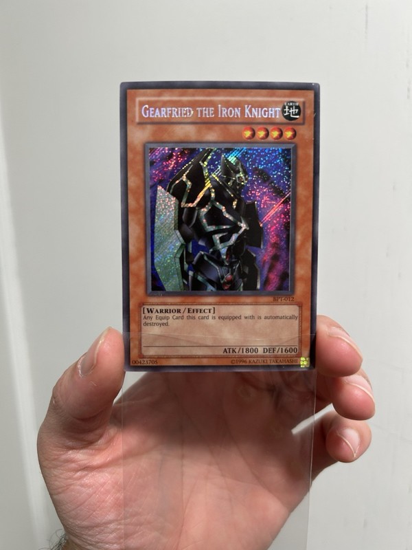 Yu-Gi-Oh Gearfried the Iron Knight BPT-012 Secret Rare