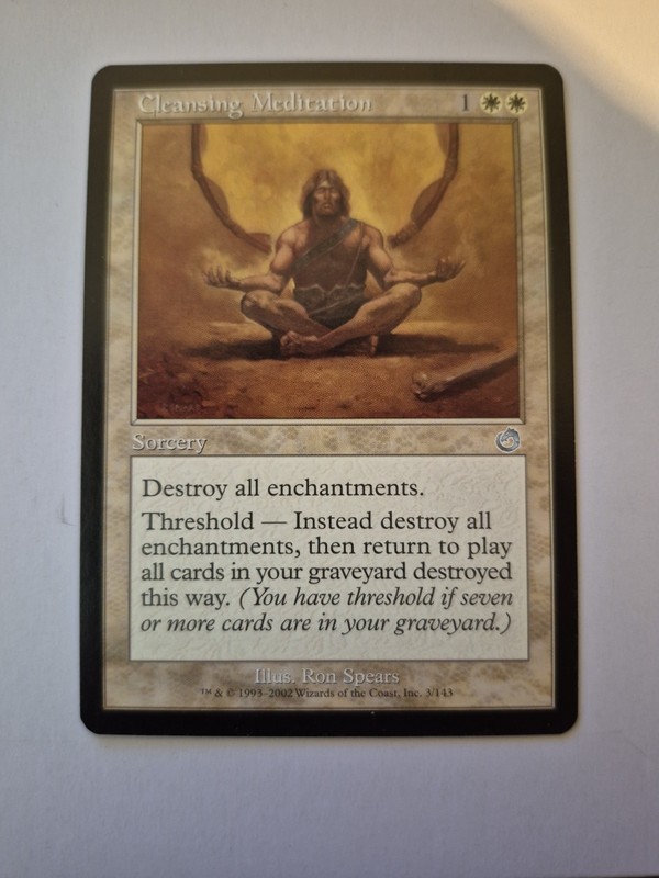 1x Cleansing Meditation Torment MTG NM x1