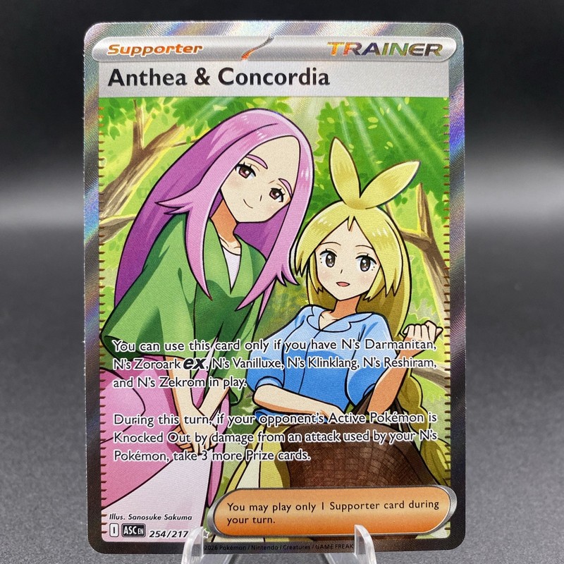 Anthea & Concordia 254/217 Ultra Rare Ascended Heroes Pokemon TCG Near Mint