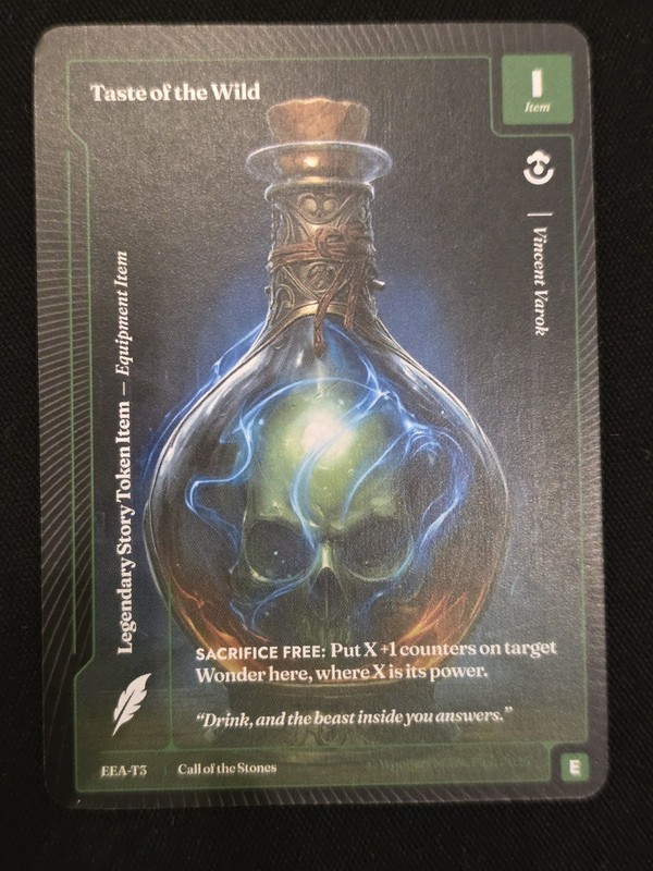 Wonders of The First Taste of the Wild Epic Rare Call Of The Stones