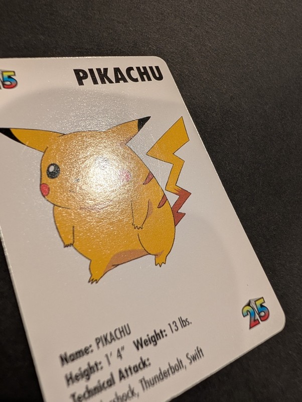 Vintage 1998 KFC Pokemon Pikachu Card (Ungraded) gallery