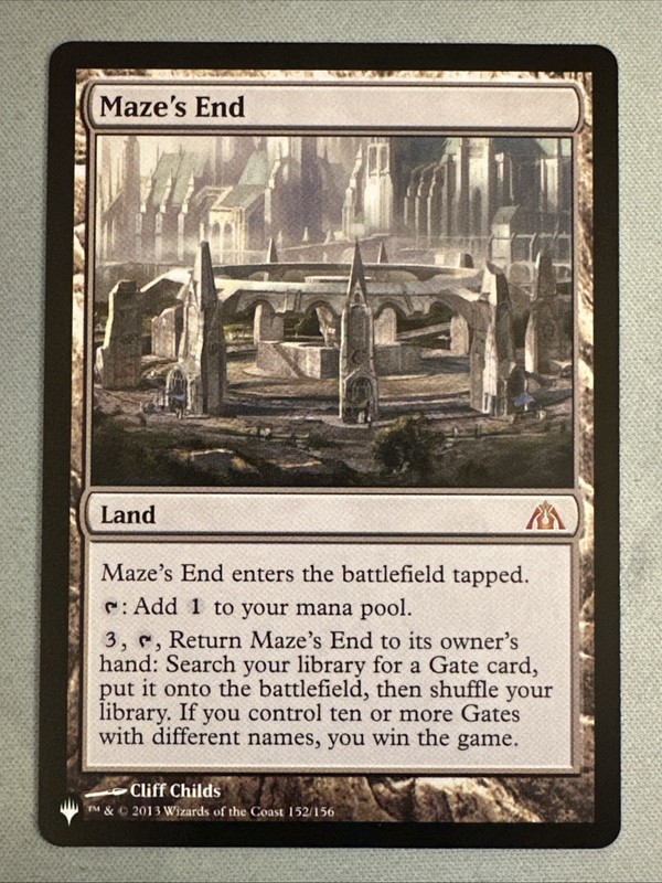 MTG / Maze’s End / LIST / #152 / Regular / Mythic / NM