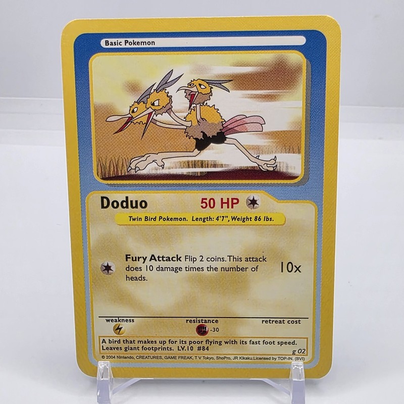 Dodrio ERROR *Doduo* #g02 Pokémon Funskool Near Mint or Better