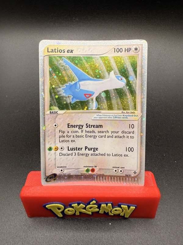 Nintendo Pokemon TCG Latios ex 94/97 EX Dragon 2003 Holo Rare LP