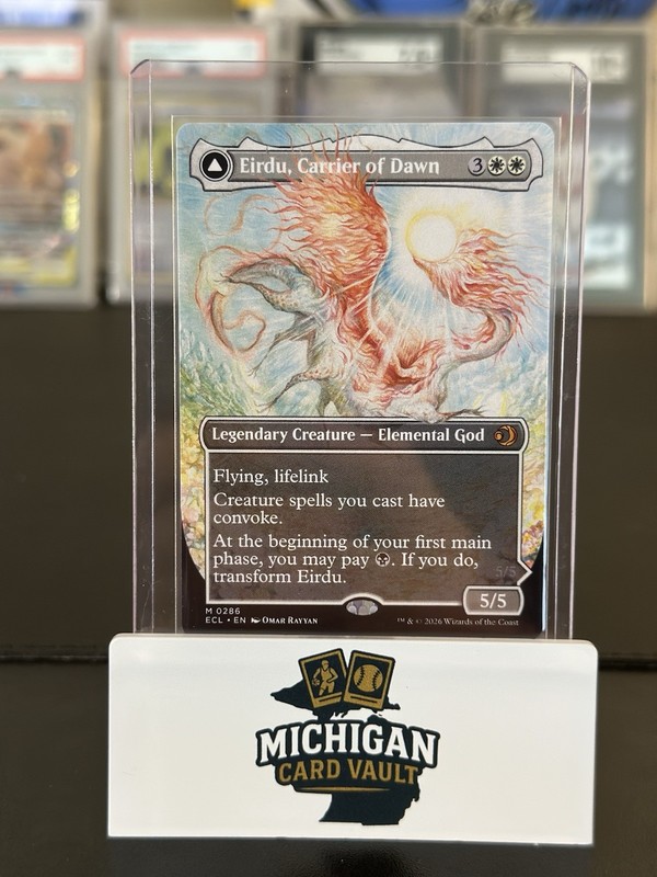 Eirdu, Carrier of Dawn (Borderless) M 0286: Lorwyn Eclipsed