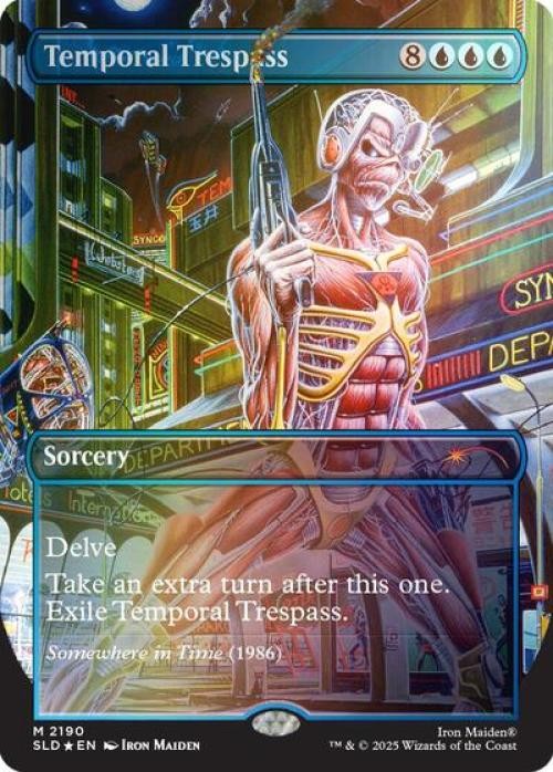 Temporal Trespass (Rainbow Foil) -Foil Near Mint MTG Secret Lair