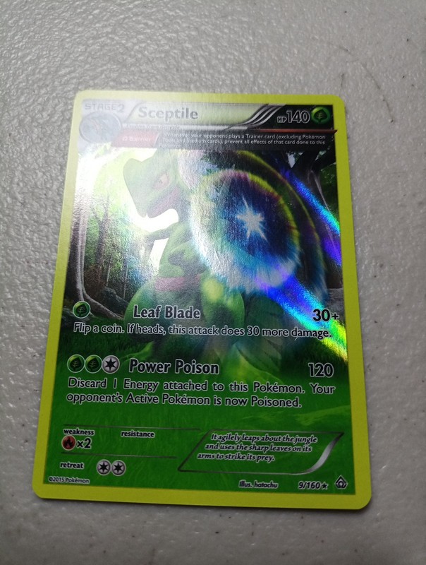 Sceptile (Omega) 9/160 XY – Primal Clash Reverse Holo