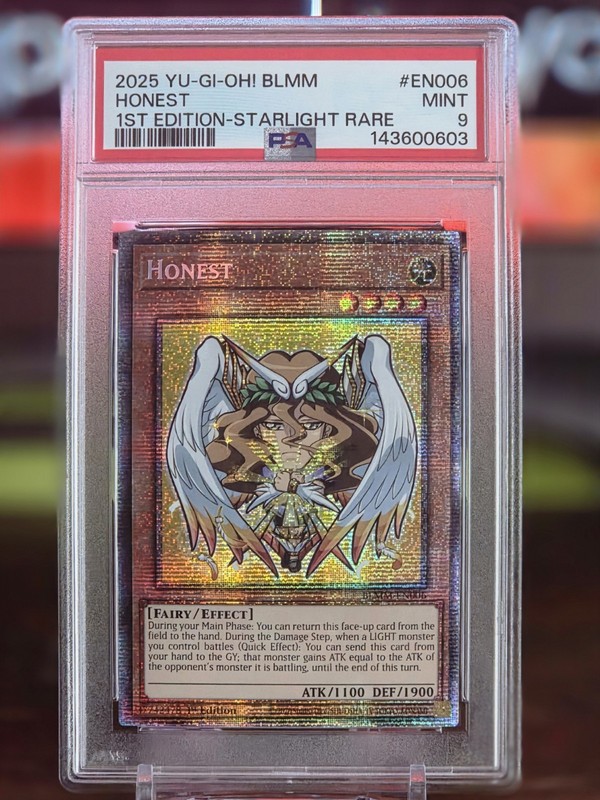 Honest (Starlight Rare) BLMM-EN006 Battles of Legend: Monster Mayhem 1st Edition