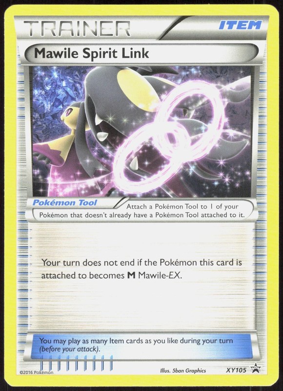 XY Promo Mawile Spirit Link XY105 Promo Pokemon NM/M