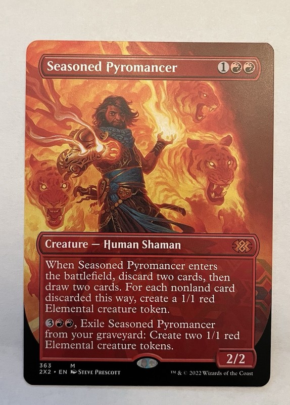 Seasoned Pyromancer Borderless Nonfoil Card #363 MTG