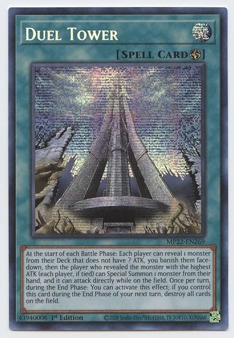 Yu-Gi-Oh! – Duel Tower – MP22-EN269 – Prismatic Secret Rare – NM/M