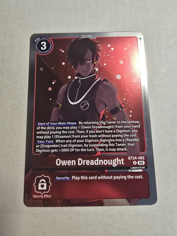 Owen Dreadnought BT24-082 – Time Stranger – Digimon