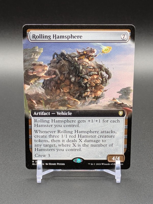 ROLLING HAMSPHERE (EXTENDED ART) 71 – Commander: Bloomburrow R LP –