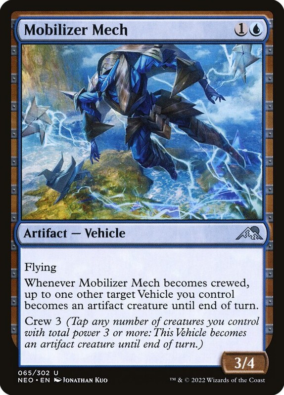 Mobilizer Mech (065) Kamigawa: Neon Dynasty NEO MTG Magic
