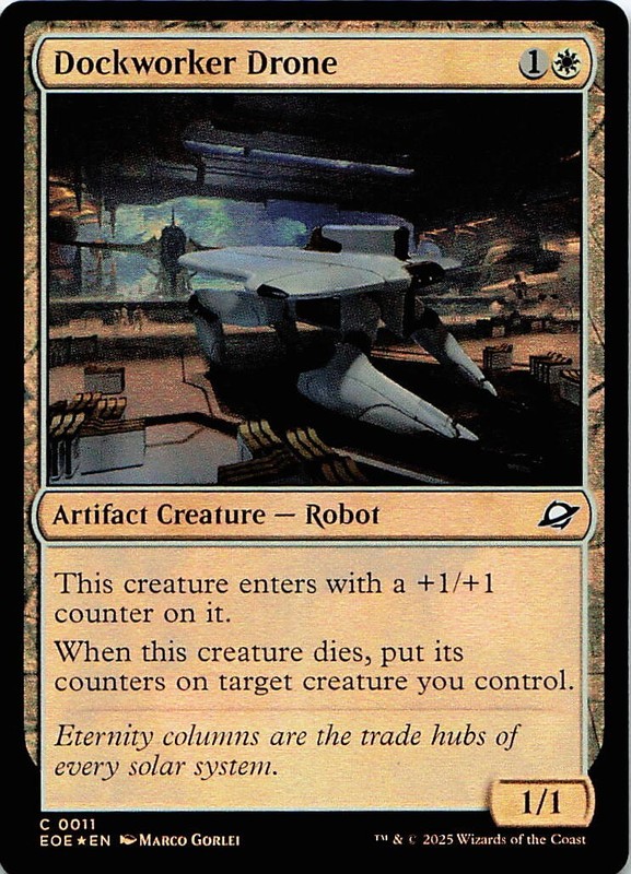 Dockworker Drone – Edge of Eternities – MTG – Foil