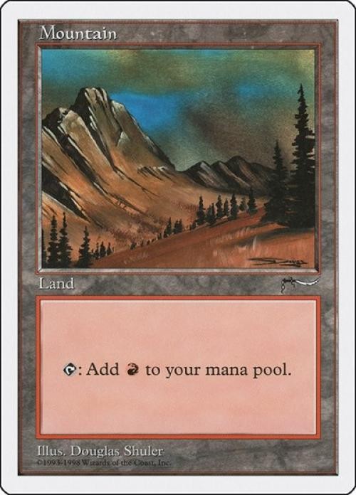 Mountain – Medium Play MTG Anthologies