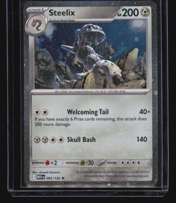Steelix – (Cosmos Holo) Rare Miscellaneous Cards & Products 093/132 LP
