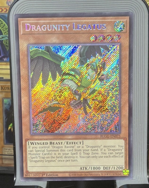 Yugioh! Dragunity Legatus Battles of Legend: Glorious Gallery available