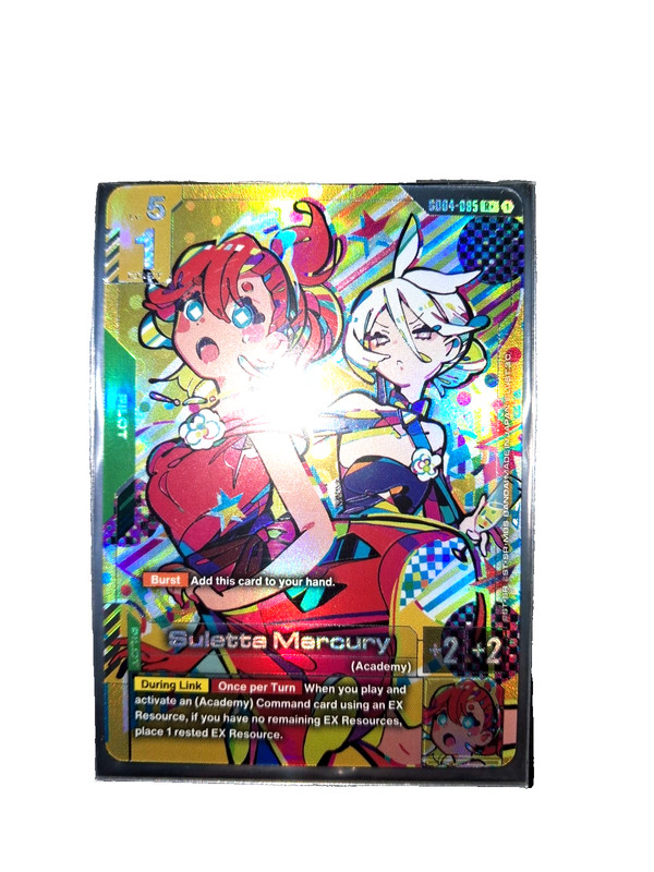 ENGLISH Gundam card Game Suletta Mercury R+ GD04 Phantom Aria parallel