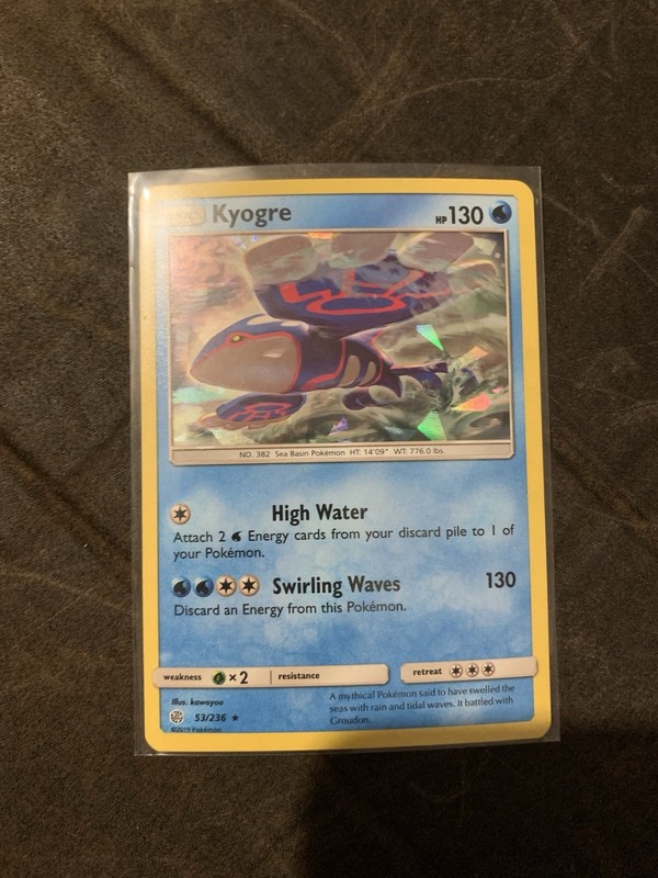 Kyogre – (Cracked Ice Holo) 053/236 Deck Exclusives Holo