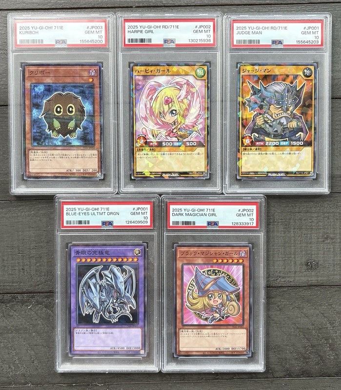 PSA 10 Yugioh 2025 7-ELEVEN Promo Full Set