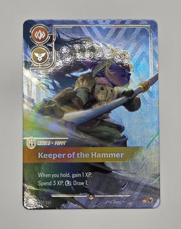 Poppy – Keeper of the Hammer (Overnumbered) – Unleashed (UNL) 237/219