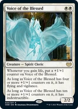 Voice of the Blessed R Innistrad: Crimson Vow 44 NM