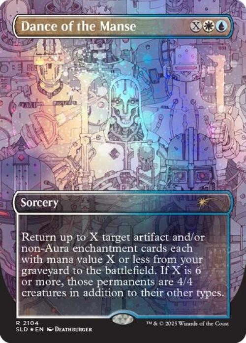 Dance of the Manse (Galaxy Foil) -Foil Near Mint MTG Secret Lair