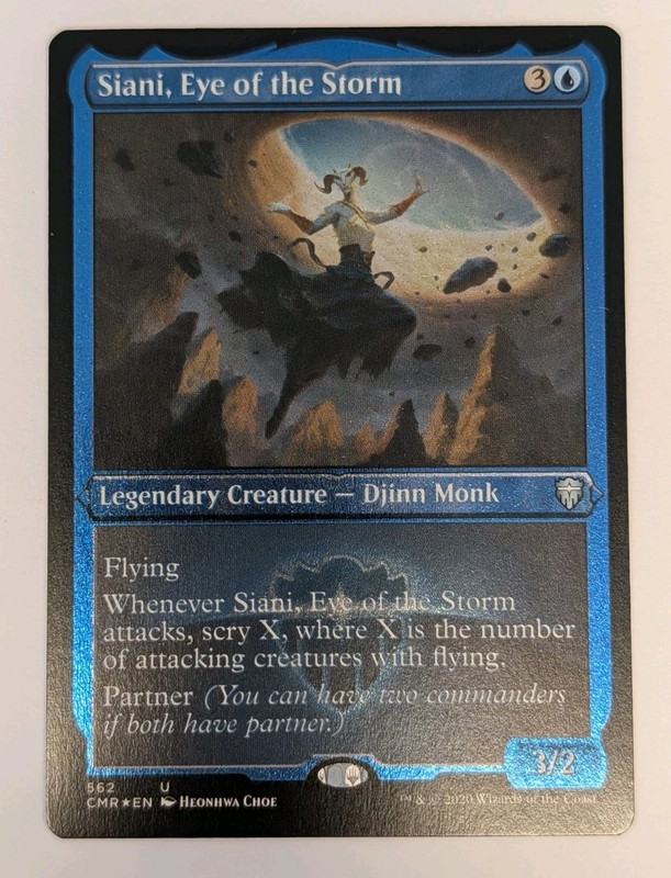 Siani, Eye of the Storm (Foil Etched) Commander Legends – MTG