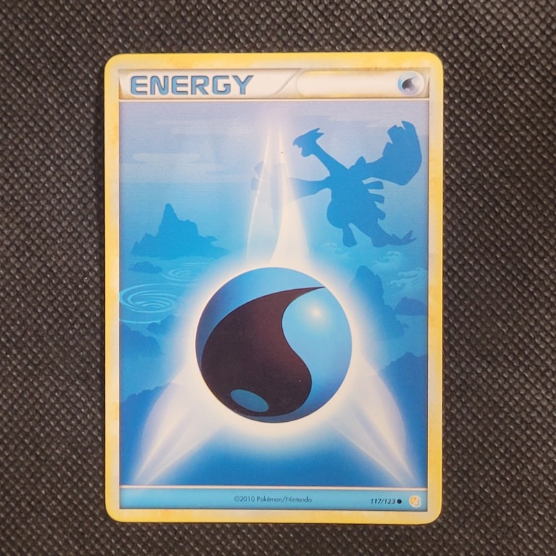 Pokemon Heart Gold Soul Silver HGSS Lugia Water Energy 117/123 Regular Common NM
