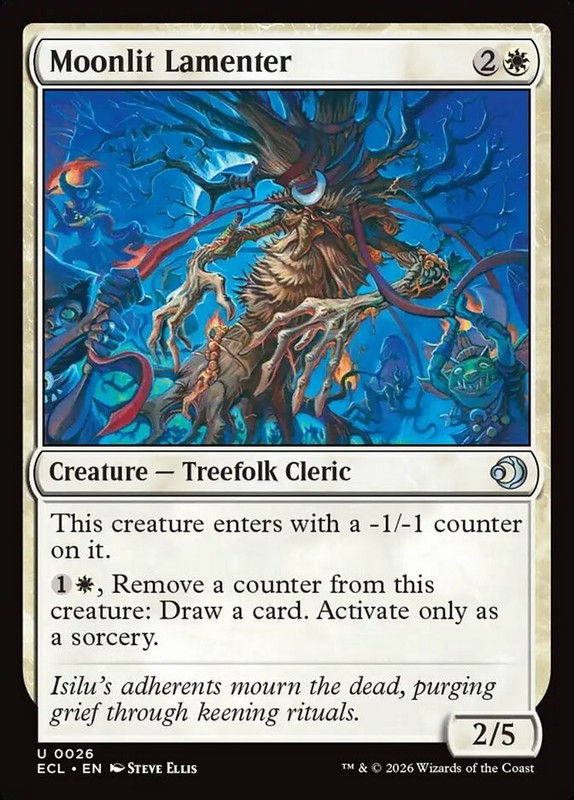 MTG Magic the Gathering Moonlit Lamenter (26/439) Lorwyn Eclipsed LP