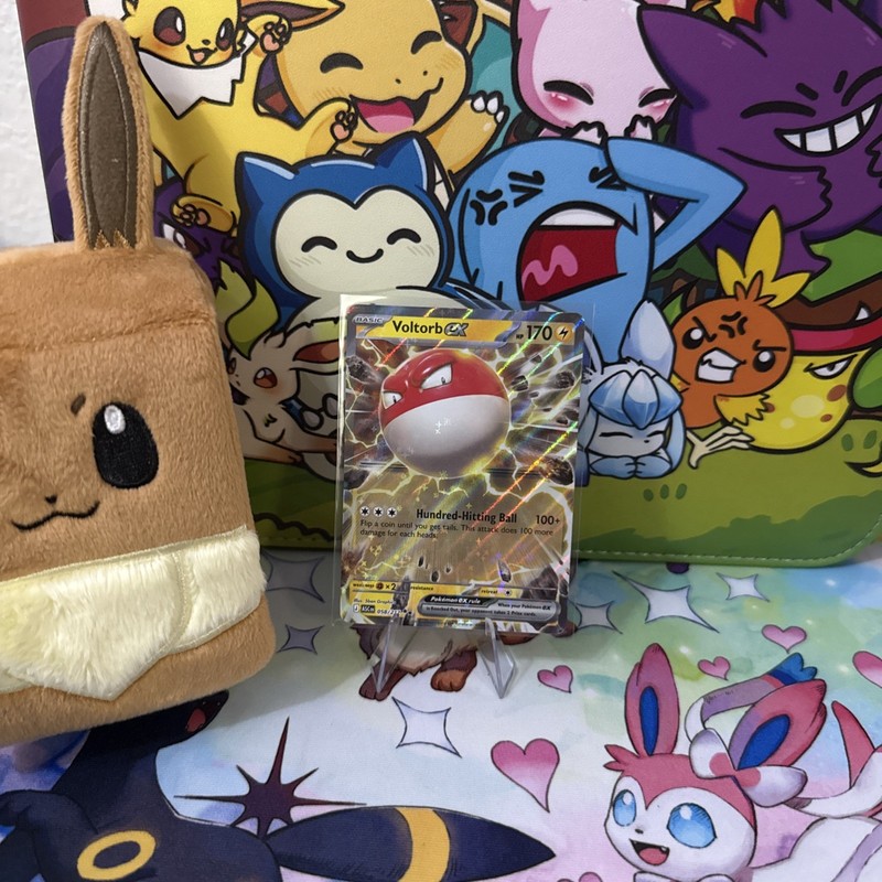 Voltorb EX 058/217 Ascended Heroes Double Rare Pokémon TCG NM