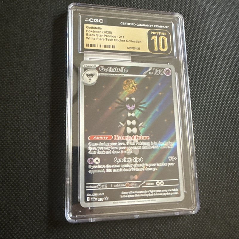 Gothitelle 211 Promo Illustration Rare IR Pokemon White Flare CGC 10 PRISTINE