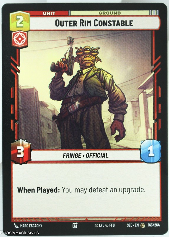 Outer Rim Constable (163) | Secrets of Power | Standard | NM
