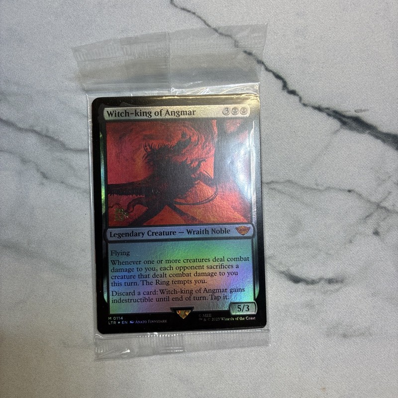 Witch-king of Angmar – Prerelease Cards (PRE) SEALED