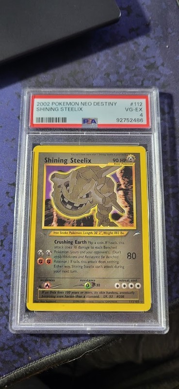 **REVISED** Shining Steelix 112/105 Neo Destiny Holo plus 18 other cards