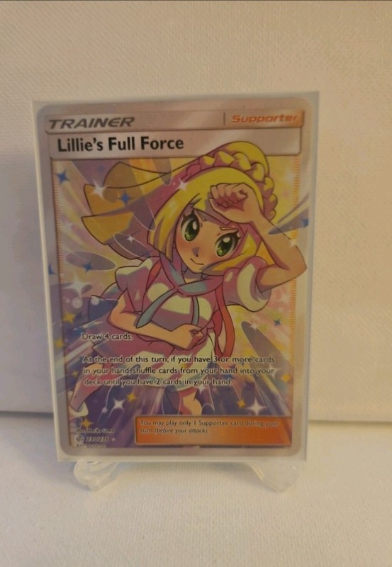 Lillies Full Force 230/236 Pokemon Sun and Moon Era Full Art