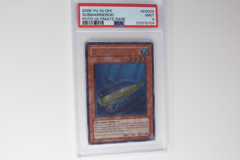 2006 Yu-Gi-Oh! Submarineroid POTD-EN008 Ultimate Rare PSA 9